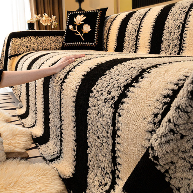 Funda de sofá de felpa suave y antideslizante-ES