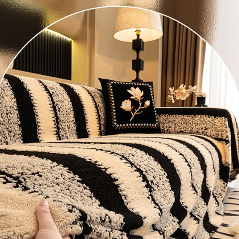 Funda de sofá de felpa suave y antideslizante-ES