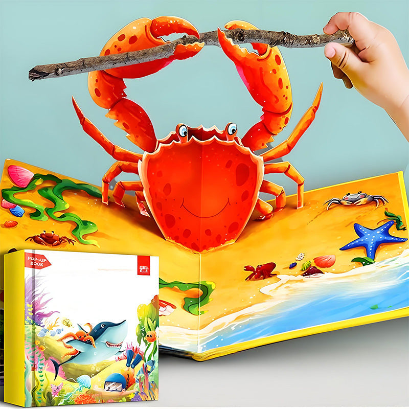✨【Libro infantil con animales en 3D: una herramienta de aprendizaje interactiva para los más pequeños】✨-ES