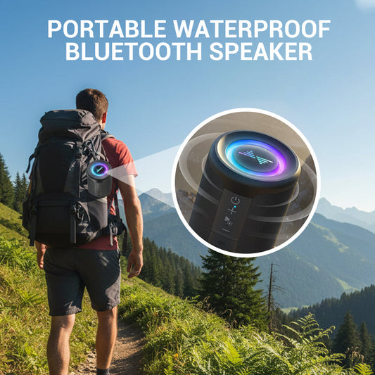 Altavoz Bluetooth portátil resistente al agua-ES