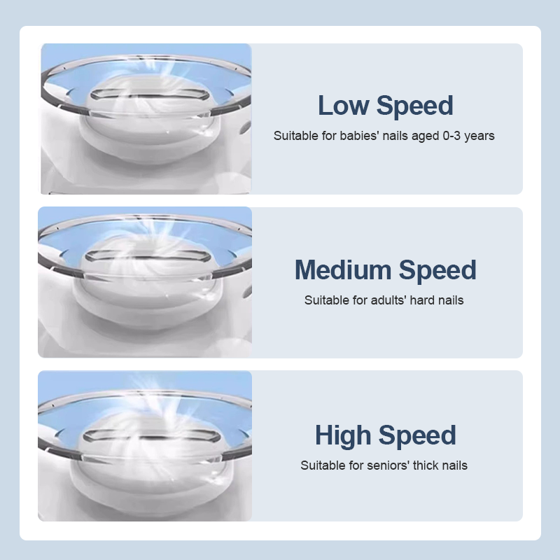 Lima de uñas automática universal para adultos y niños-ES