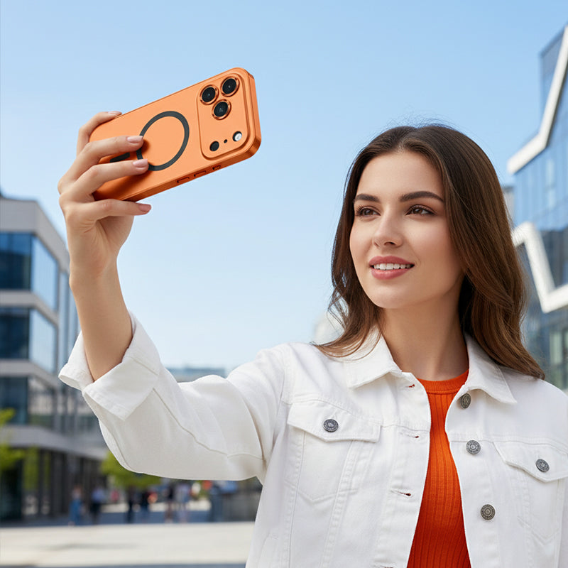 📱Funda metálica magnética para iPhone 17 / 17 Pro / 17 Pro Max-ES