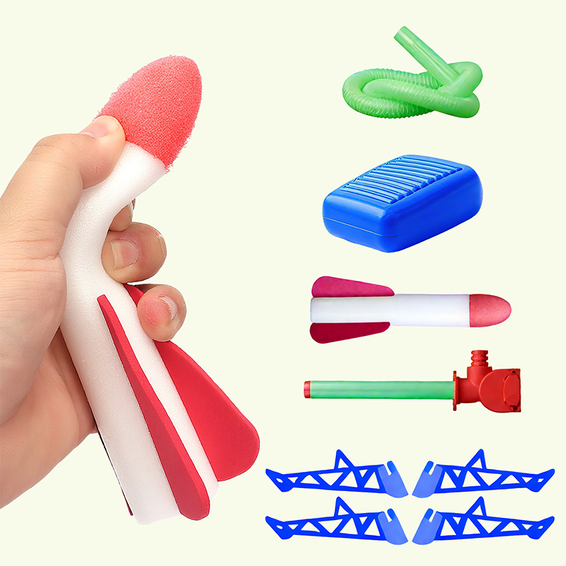 🚀LED raketni izstreljevalec za otroke-SI