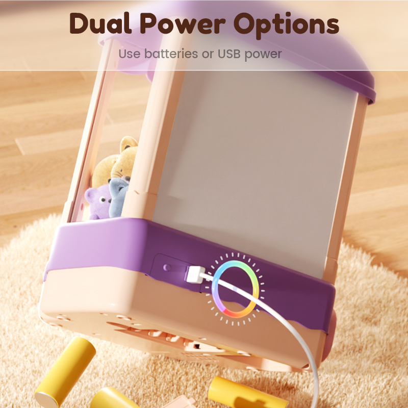 🎮 Simpático juguete infantil con forma de animalito, muñecos y cápsulas | ¡Diversión para toda la familia! 🐻✨-ES