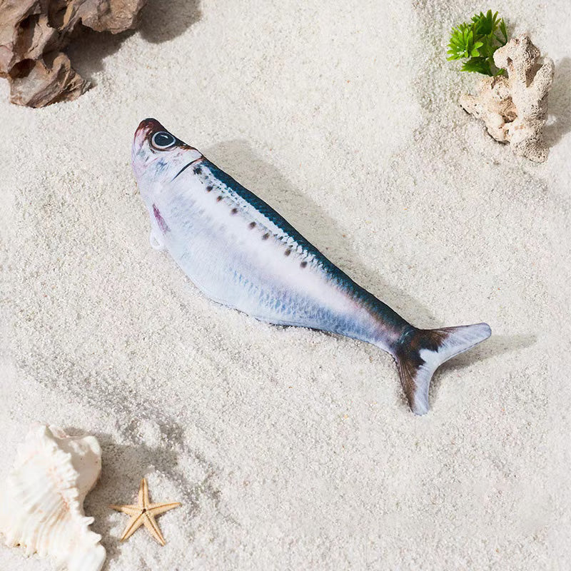 🐈Juguete de pez saltarín realista para gatos-ES