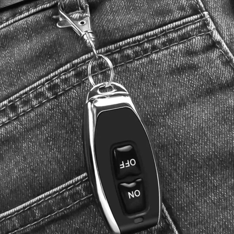 Belaidis nuotolinio valdymo jungiklis ir imtuvas, nereikia laidų-LT