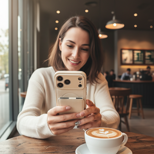 🔥🧲 Μαγνητική θήκη τηλεφώνου χωρίς δακτυλικά αποτυπώματα για τη σειρά 12-17 📱✨-GR