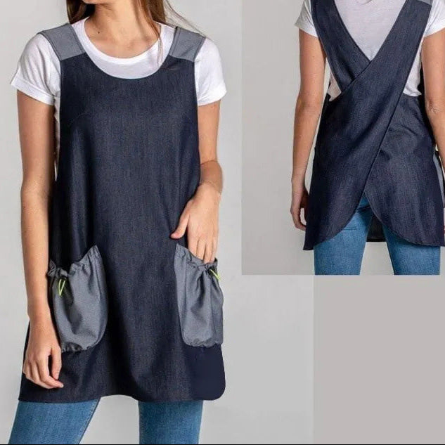 🔥Γυναικεία ποδιά με σταυρωτό λουράκι και slip-on-GR