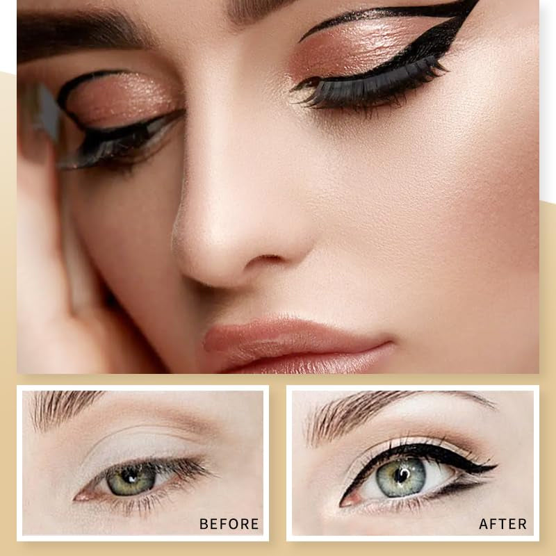 🔥1+1 δώρο✨Υγρό eyeliner μακράς διαρκείας, αδιάβροχο - τέλος στο μουτζουρωμένο eyeliner!-GR