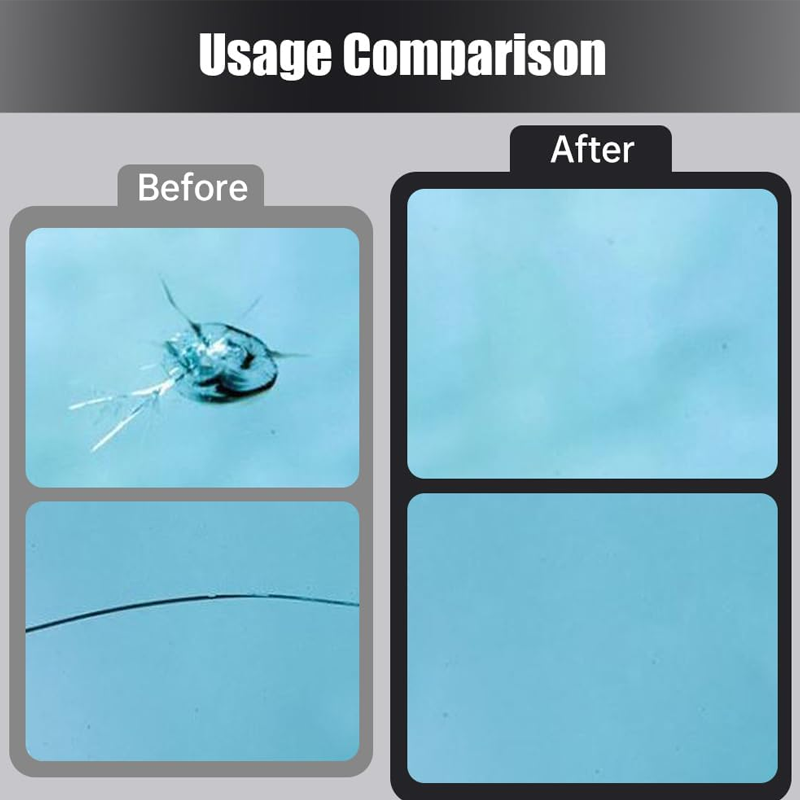 🔥2+1 gratis 🔥🚗Kit de reparación de parabrisas agrietado⚡-ES