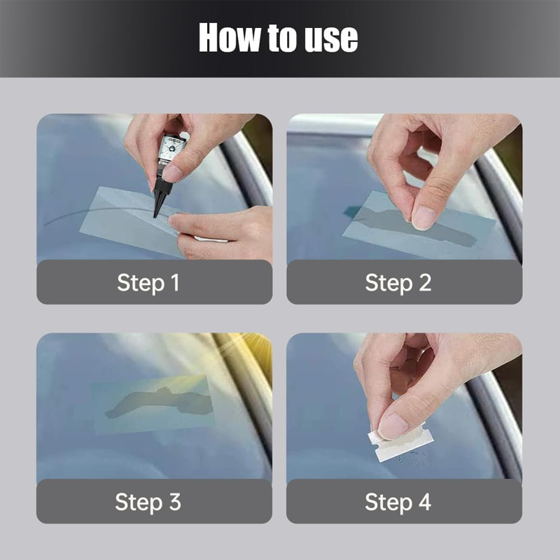 🔥2+1 gratis 🔥🚗Kit de reparación de parabrisas agrietado⚡-ES