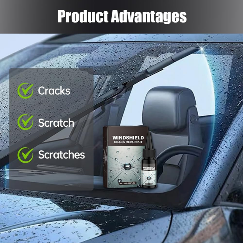🔥2+1 gratis 🔥🚗Kit de reparación de parabrisas agrietado⚡-ES